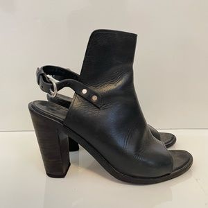 Rag & Bone peep toe booties